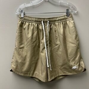 Nike Men’s Sportswear Sport Essential Lined Flow Shorts- Wheat‎ Gold
